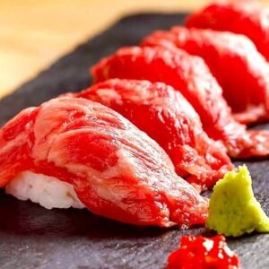 牛ランプ肉寿司